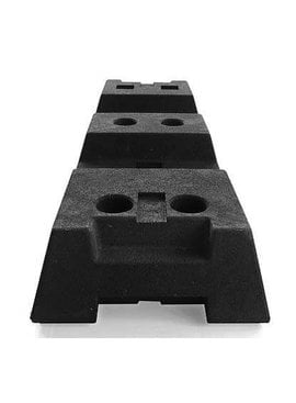 PVC base for fences and barriers - 16 kg (HERAS)