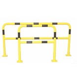 Steel protection barrier with crossbar - Ø 60 mm