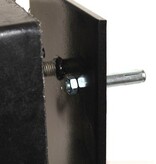 Rubber stootblok voor laadkades - 500 x 250 x 105 mm