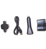 Coffret à 3 batons de police lumineux - rechargeable - orange ou bleu
