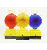 Road warning lamp STARFLASH 2000 - double sided - yellow
