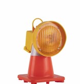 Lampe de chantier CONESTAR 1000 pour cônes - Jaune ( batterie excl. )