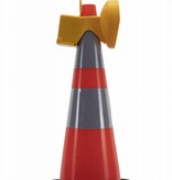 Lampe de chantier CONESTAR 1000 pour cônes - Jaune ( batterie excl. )