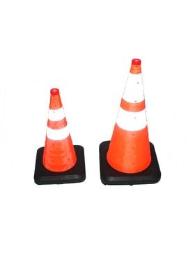 Collapsible traffic cone