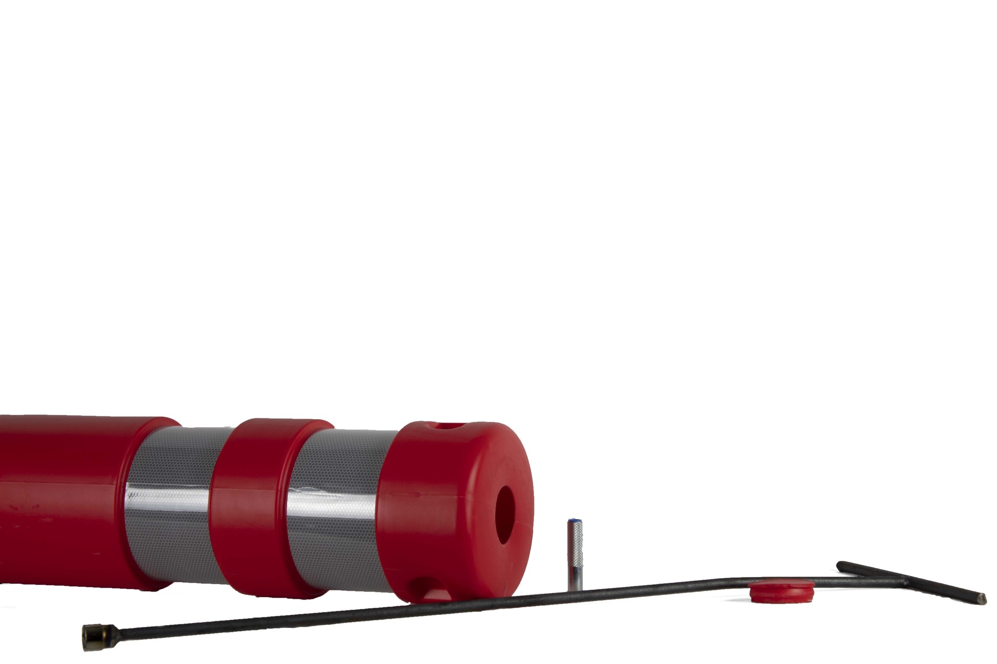 Balise auto relevable TRAFFIFLEX - rouge - new generation