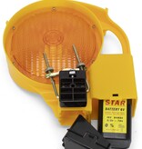 Lampe de chantier STAR 6000 - double face - jaune