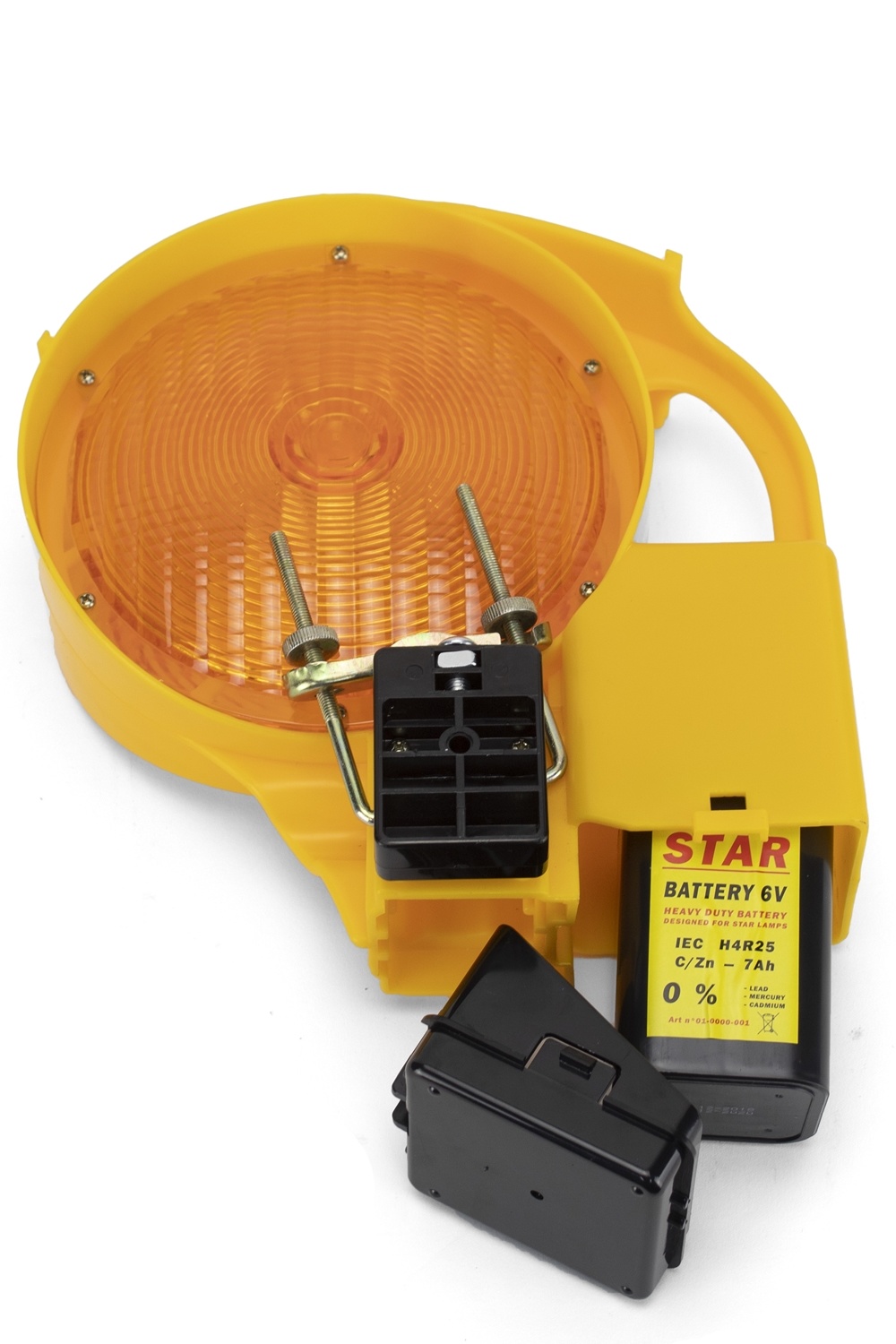 Lampe de chantier STAR 6000 - double face - jaune