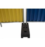 Plastic fence feet - 25 kg - recycled PVC