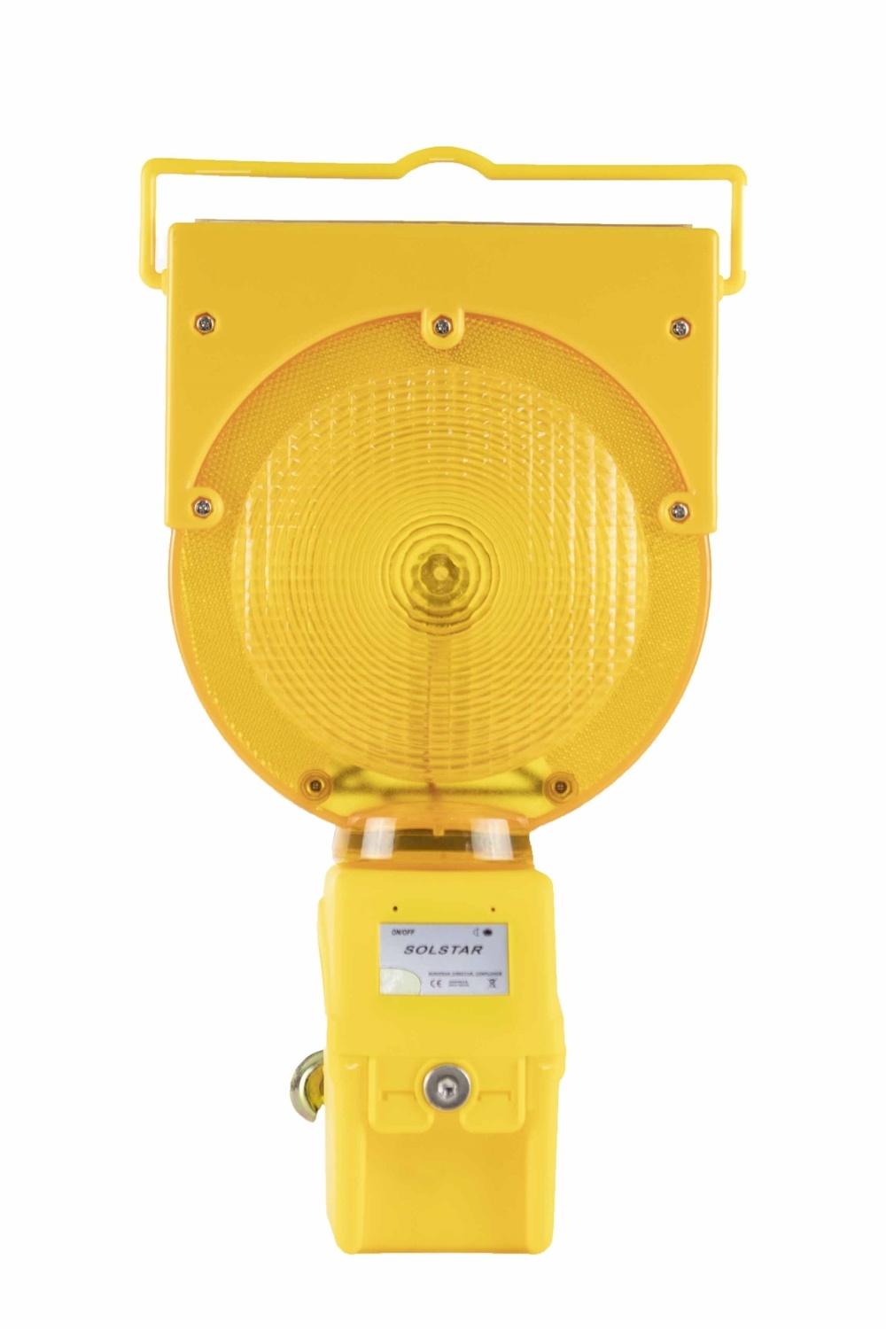 Rechargeable warning lamp SOLSTAR - yellow