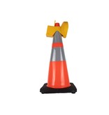 Warning lamp CONESTAR 1000 for cones - Red ( excl. battery )