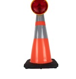 Werflicht CONESTAR 1000 voor kegels - Rood (excl. batterij)