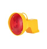 Lampe de chantier CONESTAR 1000 pour cônes - Rouge ( batterie excl. )