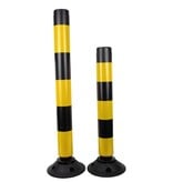 Flexible bollard FLEXPIN - Black/Yellow