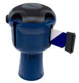 Blauwe SKIPPER  unit met 9 meter blauw/wit afzetlint