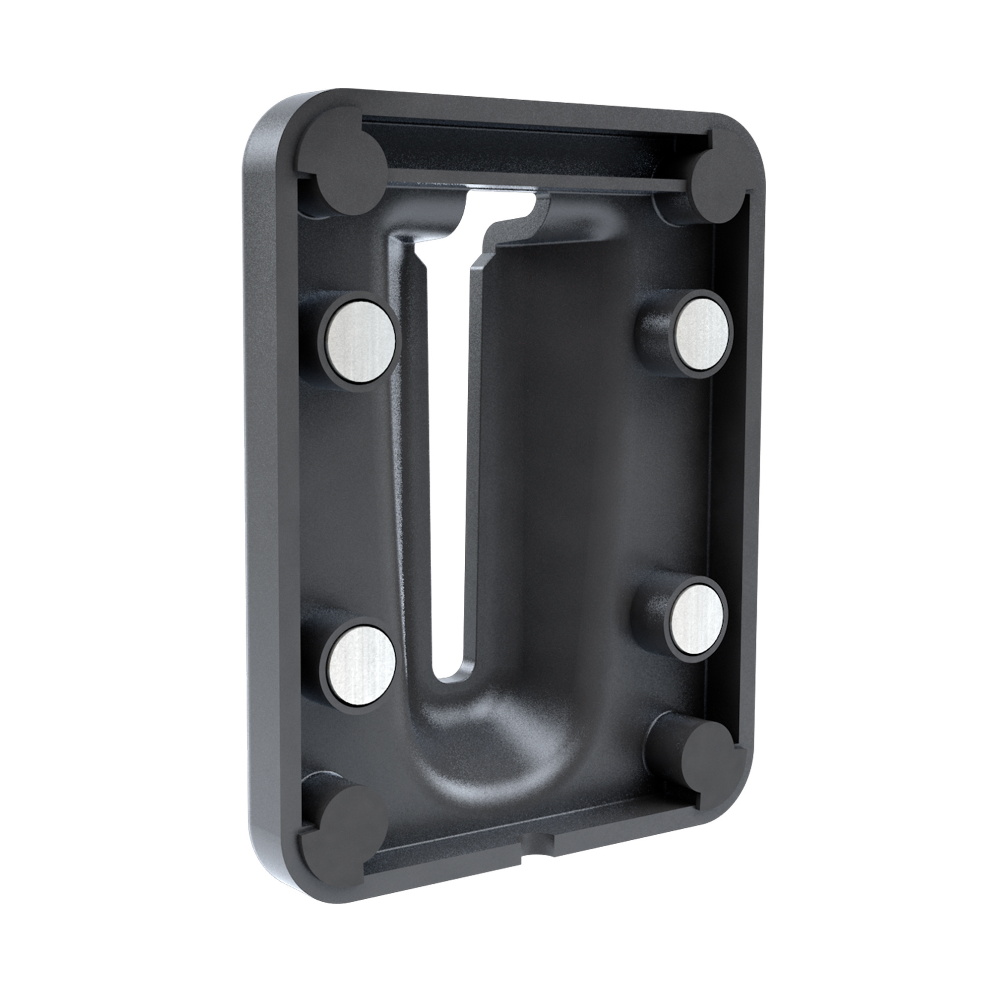 SKIPPER magnetic wall support bracket and receiver clip