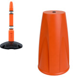 Eindkap voor SKIPPER afzetpaal - oranje
