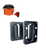 SKIPPER wall set 9 meter with wall support brackets and Skipper XS barrier belt unit