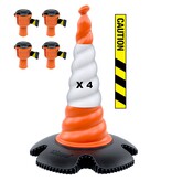 Skipper cone set 81 m2 with Skipper cones and Skipper barrier belt units