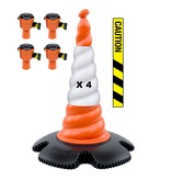 Skipper cone set 81 m2 with Skipper cones and Skipper barrier belt units