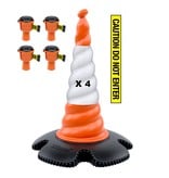 Skipper cone set 81 m2 with Skipper cones and Skipper barrier belt units