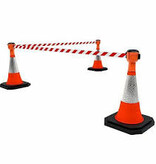 Skipper budget set retractable barrier cones - crowd control