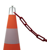 Crochet de chaîne pour cônes de signalisation