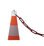 Crochet de chaîne pour cônes de signalisation