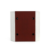 Modular traffic island from recycled rubber