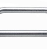 Arceau vélo 600 x 800 mm Ø 50 mm avec  barre transversale sur platines