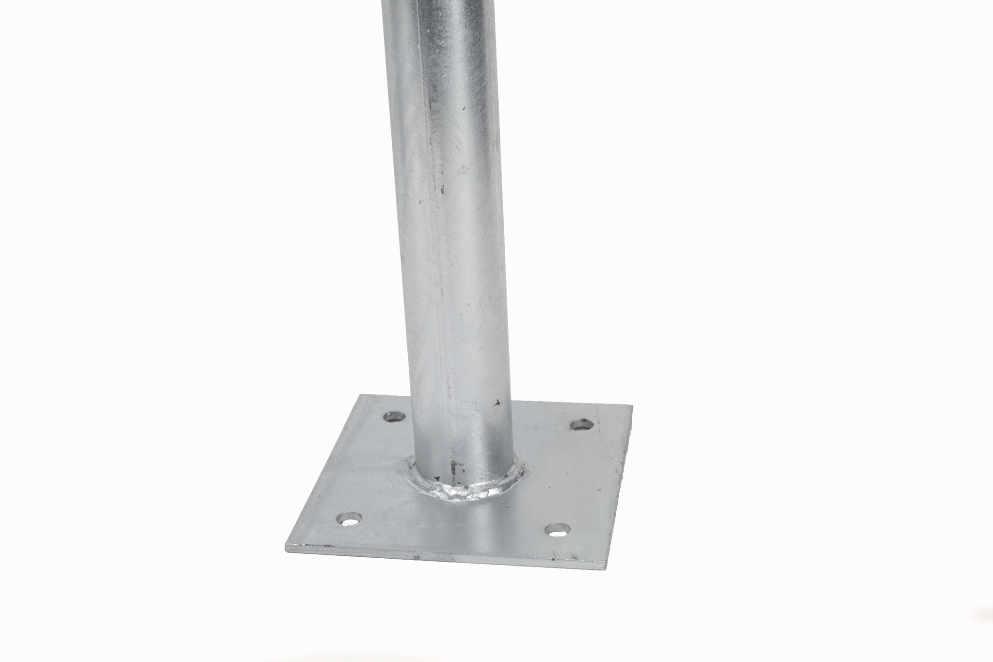 Cycle stand 600 x 800 mm Ø 50 mm with crossbar on base plates