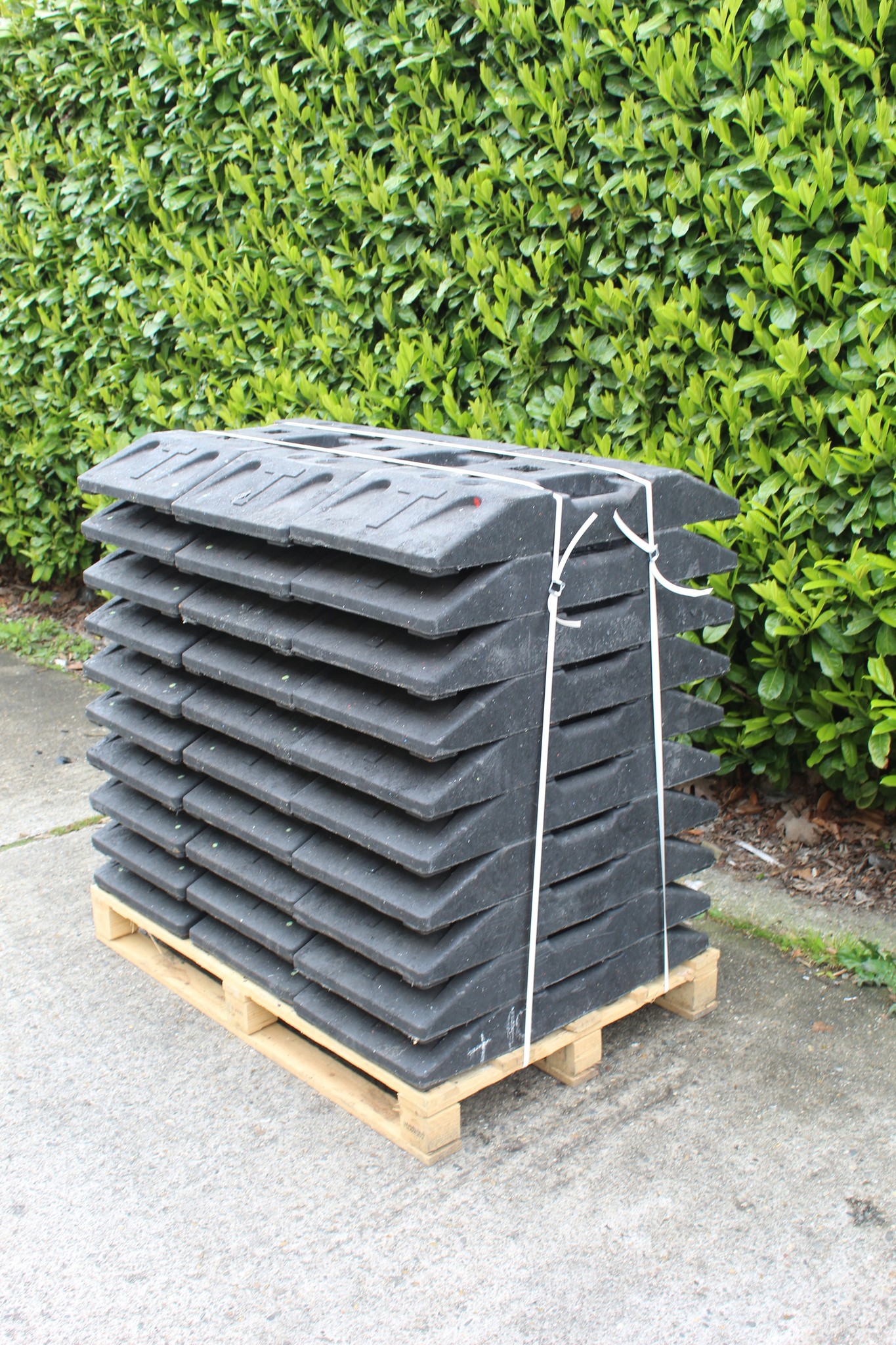 Voetstuk - Bakenvoet 25 kg - gerecycleerd PVC