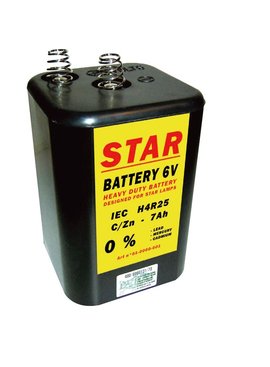 Battery 4R25 - 6V - 7Ah