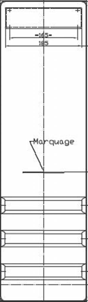 Borne hectométrique en plastique PEHD