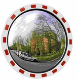 Miroir de circulation 'Traffic deluxe' Ø600 mm - rouge/blanc