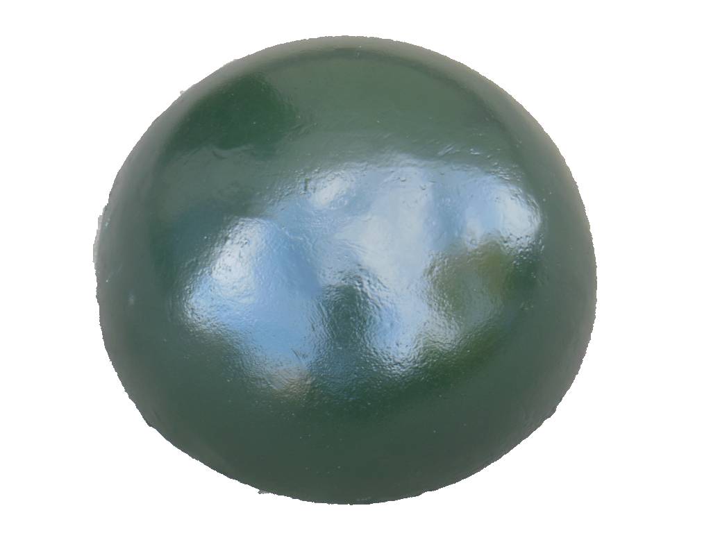 CAST IRON hemisphere (green)