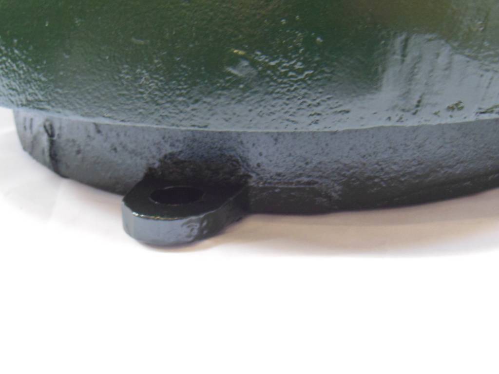 Cast iron hemisphere - RAL 6009