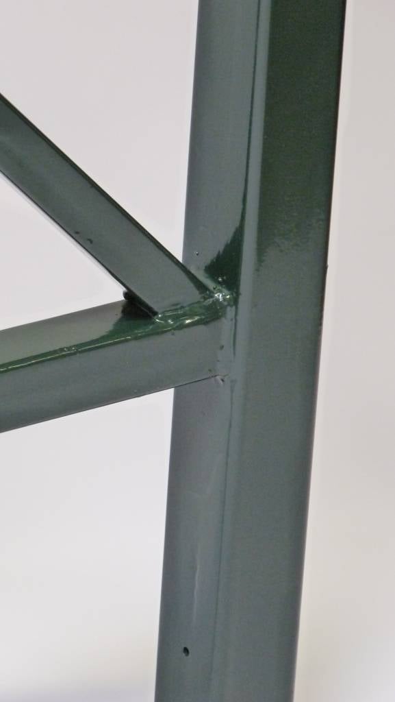 Fence with Saint Andre cross 900 x 1100 mm - Green (RAL 6009)