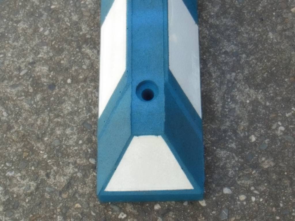 PARK-IT® STOP Blauw Wit - 120 cm