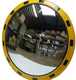 Mirror for industry (Round) 800 mm - yellow/black frame