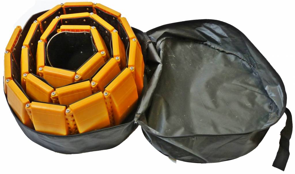 Draagbare verkeersdrempel - 3000 x 220 x 40 mm