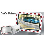 Mirror 'Traffic Deluxe' 400 x 600 mm - red/white