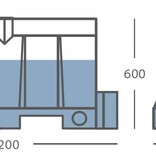 Separator "UTILITY" 600 mm