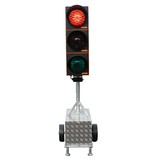 Tijdelijk verkeerslicht voor werven Berghaus type MPB 1400 LED