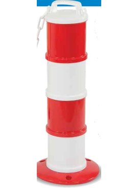 Modular beacon Red / White Ø 200 mm + 5 m chaine