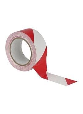 High-strength barrier tape 50 mm x 100 m Red / White