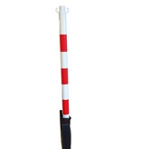 PVC post "Bi-pose" 90 cm red / white 4 kg..