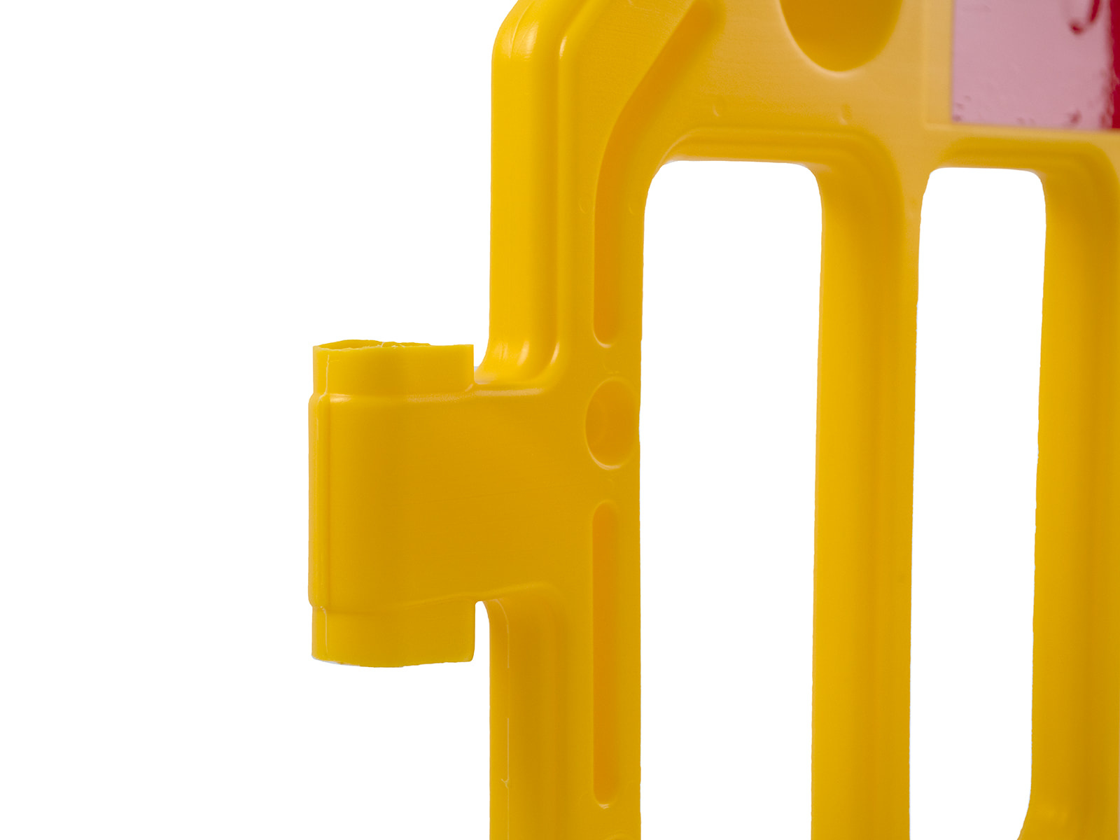 Construction barrier 'Gatebarrier' - yellow - 1000 x 2000 mm