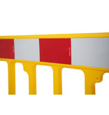 Construction barrier 'Gatebarrier' - yellow - 1000 x 2000 mm