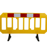 Construction barrier 'Gatebarrier' - yellow - 1000 x 2000 mm