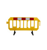 Construction barrier 'Gatebarrier' - yellow - 1000 x 2000 mm